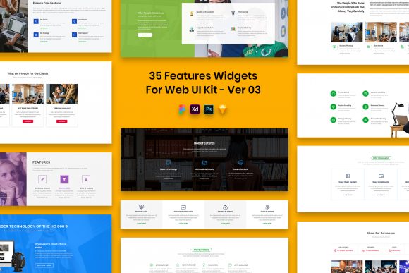 Maximizing Efficiency with the 35 Features Widgets for Web UI Kit