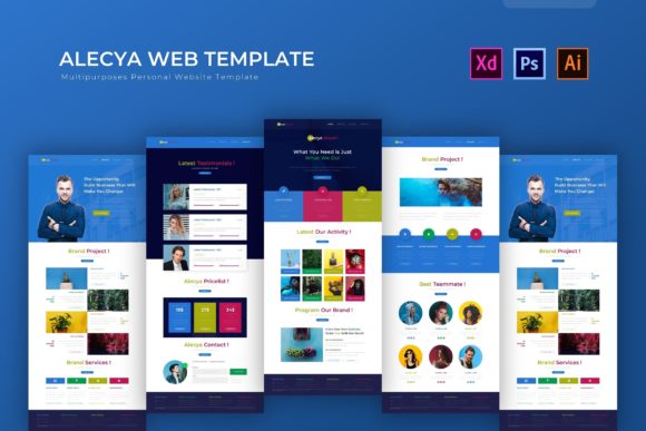 Redefining Digital Presence with the Alecya Web Template