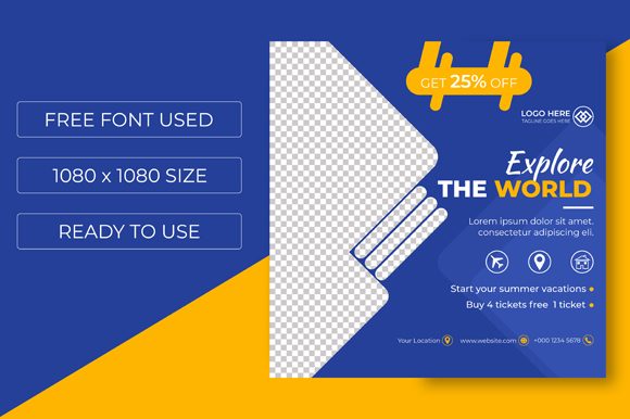 Unlocking Brand Potential with the Social Media Web Post Banner Template
